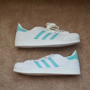 Teal Adidas Kicks/Sneakers